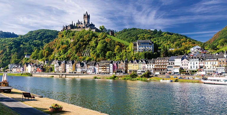 Reichsburg Cochem, Moselle River